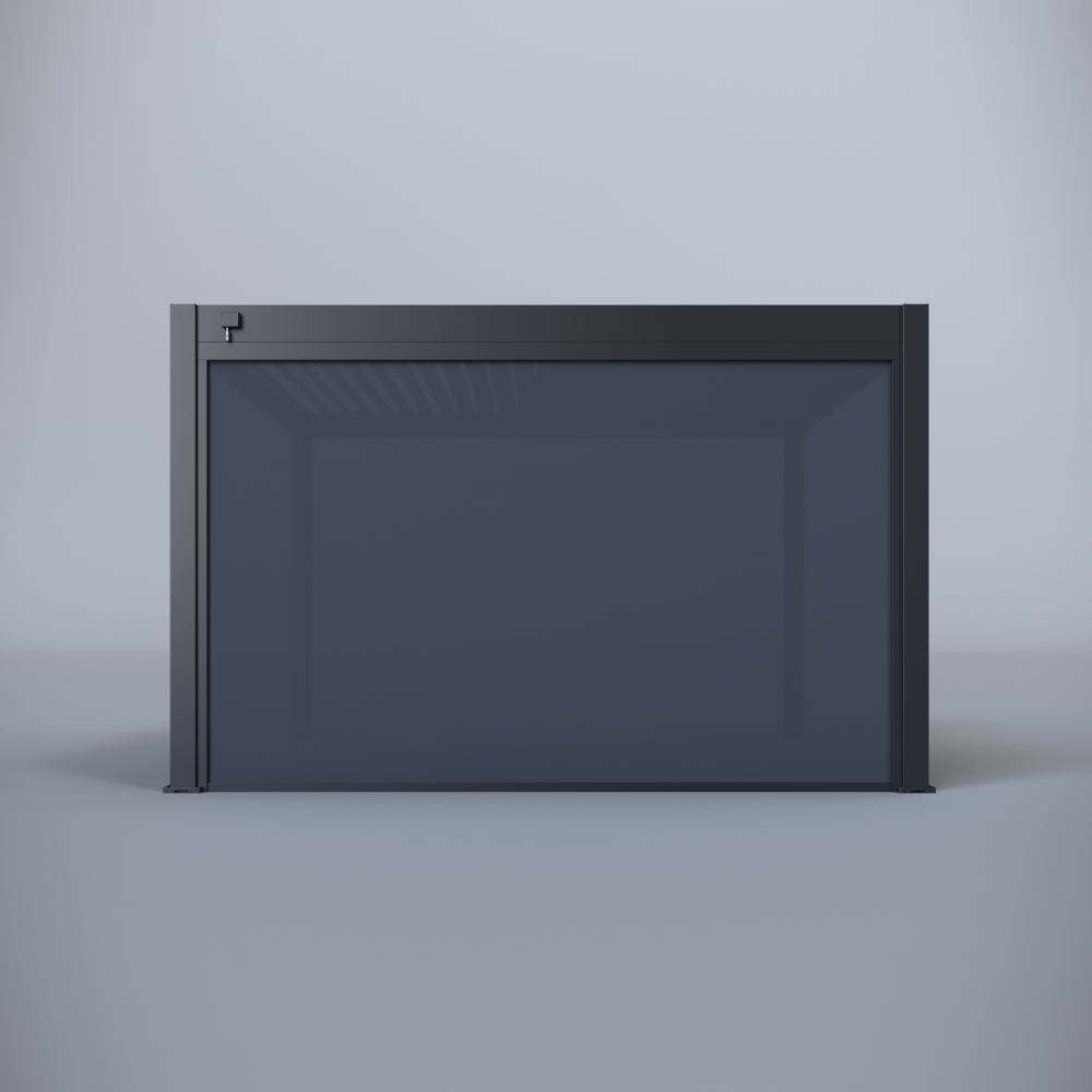 Hygge™ Aluminium Pergola - Prestige Series with Lighting System & 3 Wind-Proof Sun Shades