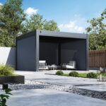 Hygge™ Aluminium Pergola - Prestige Series with Lighting System & 3 Wind-Proof Sun Shades