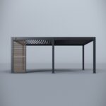 Hygge™ Luxe Adjustable Decorative Panel in Wood Finish