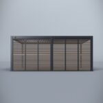 Hygge™ Luxe Adjustable Decorative Panel in Wood Finish